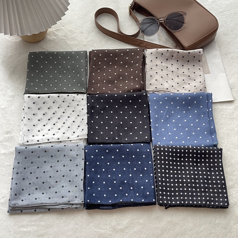 Bandana Cotton - Damen Haarschal Baumwoll-Quadratschals Kopftücher für Frauen