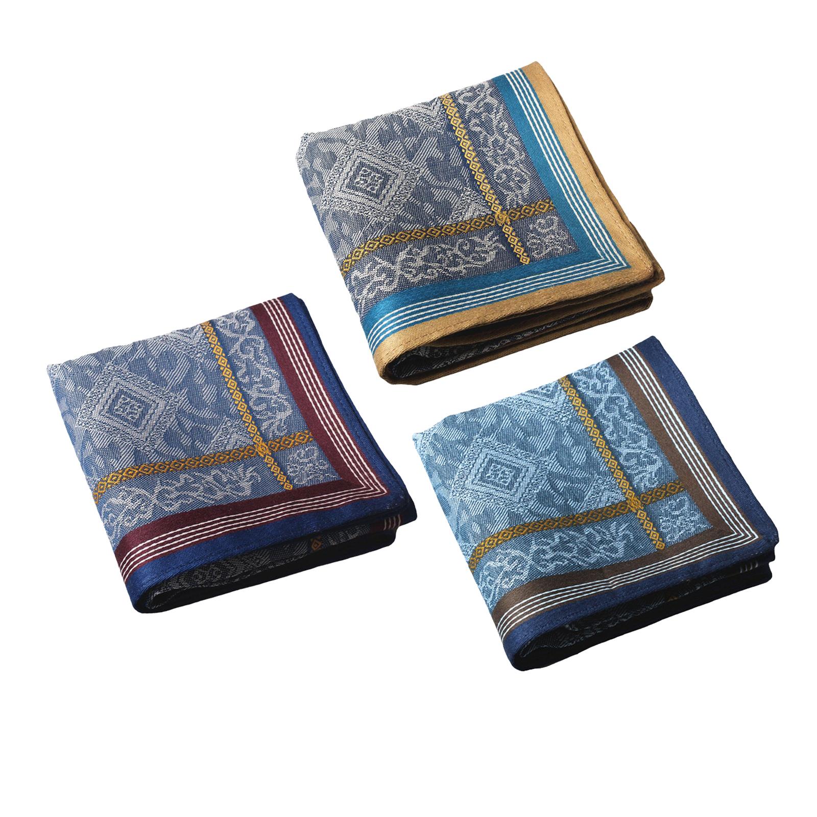3x Herren-Taschentücher, Einst – Handkerchief Cotton Men Bewertung und Preis