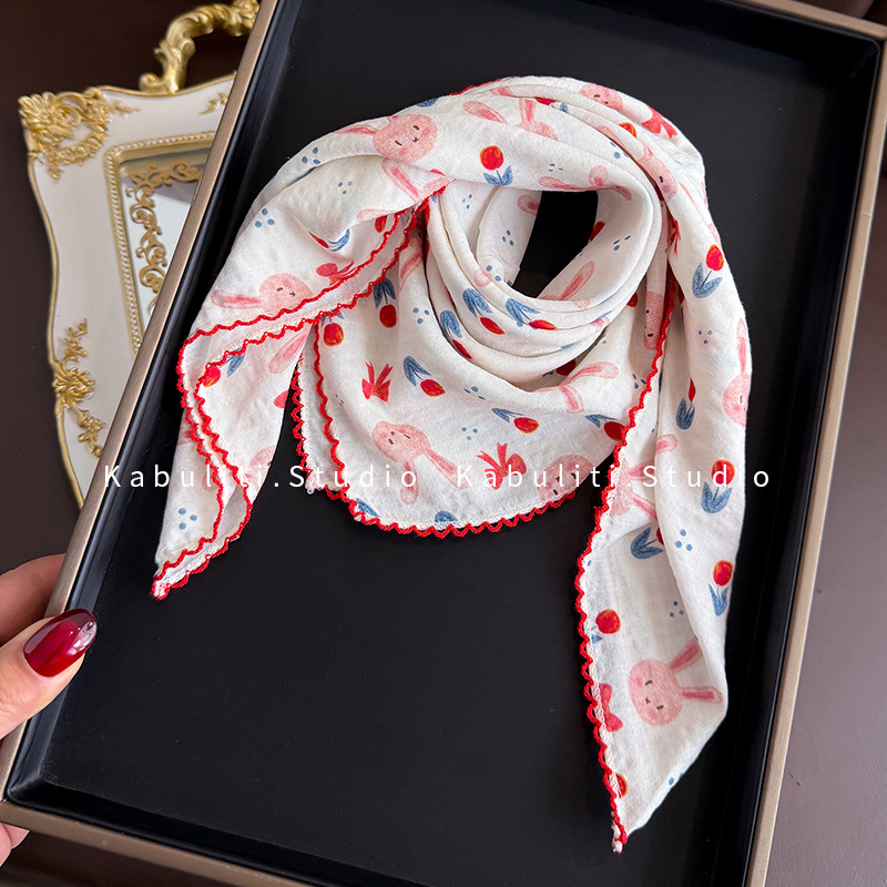 Quadratischer Schal aus Baumwo – Ascot Neck Scarf Bewertung und Preis
