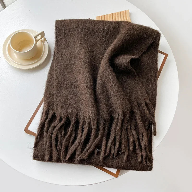 Schal Dame Herbst Winter Solid – Muffler Men Wool Bewertung und Preis
