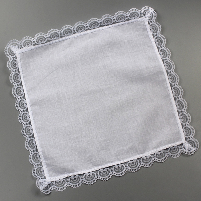 D0UB Leichtes weißes Taschentu – Handkerchief Cotton Men Bewertung und Preis