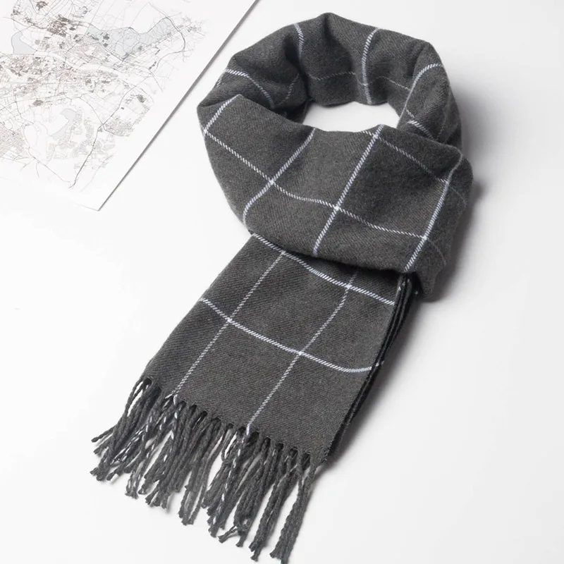 2023 neue Winter Männer Schal  – Muffler Men Wool Bewertung und Preis