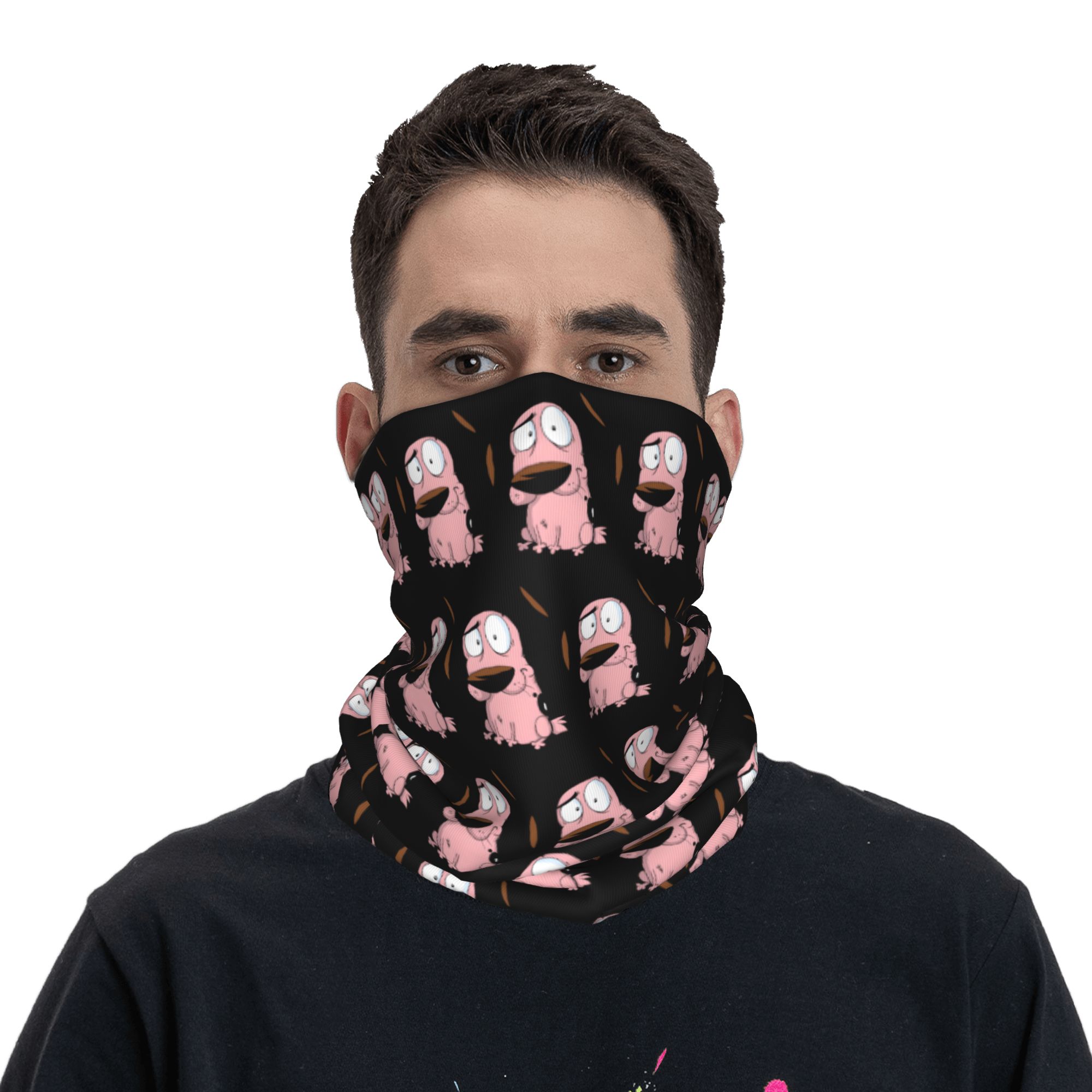 Individuelles Cartoon Courage  – Neck Warmer Tube Bewertung und Preis