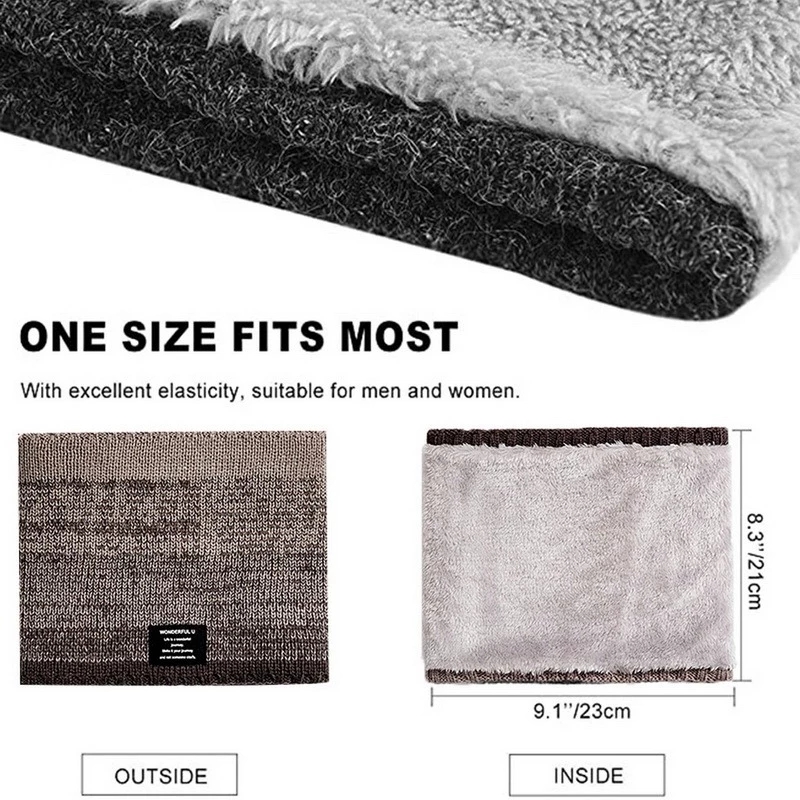 Winterschal für Herren, Fleece – Handkerchief Cotton Men Bewertung und Preis
