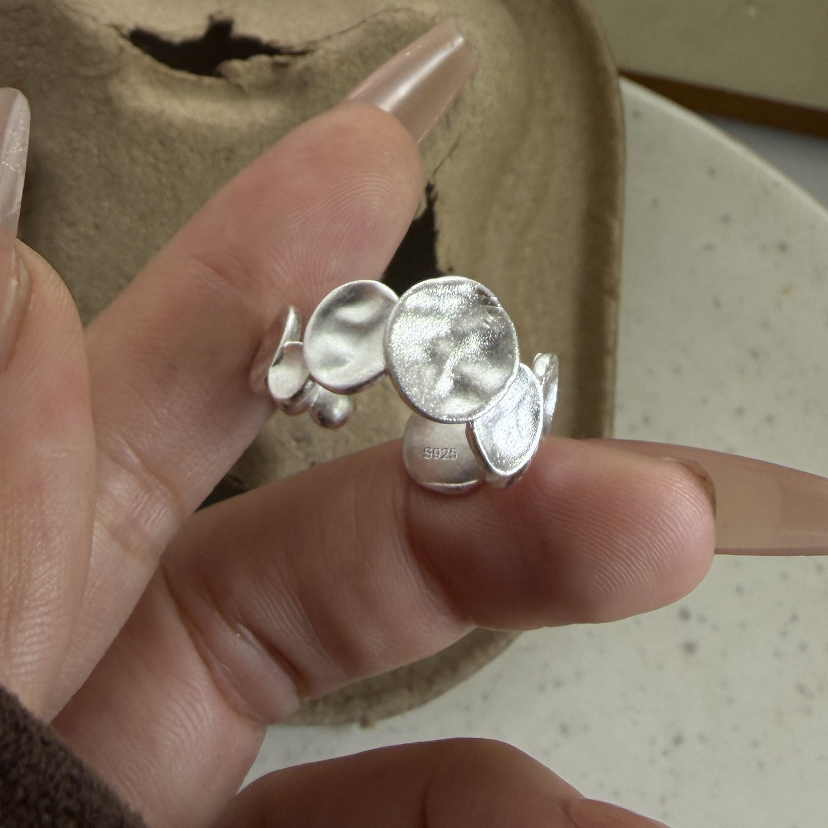 Ringe aus 925er-Sterlingsilber – Tie Clip Silver Bewertung und Preis