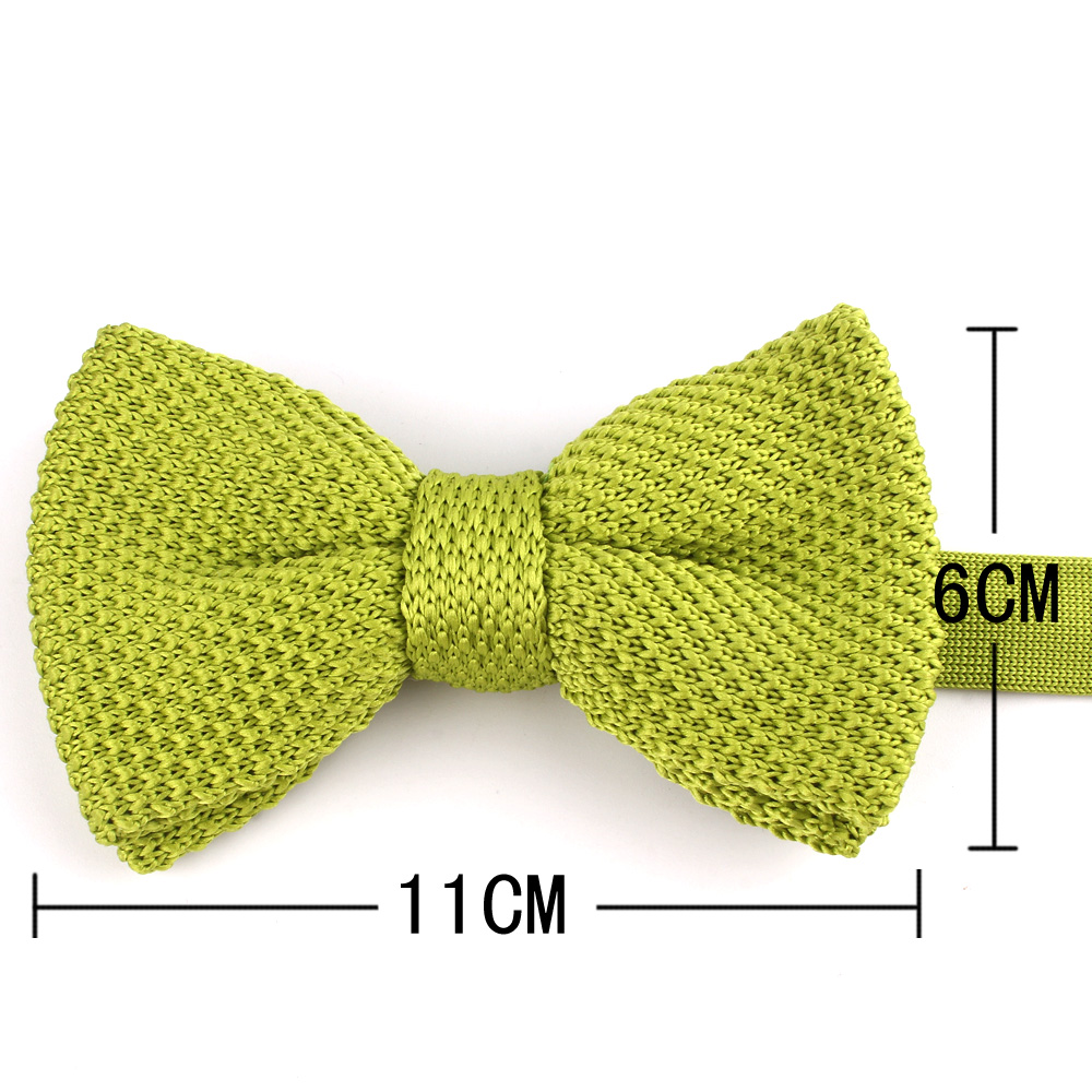 Neue Männer Solide Strick Bowt – Bow Tie Pre Tied Bewertung und Preis