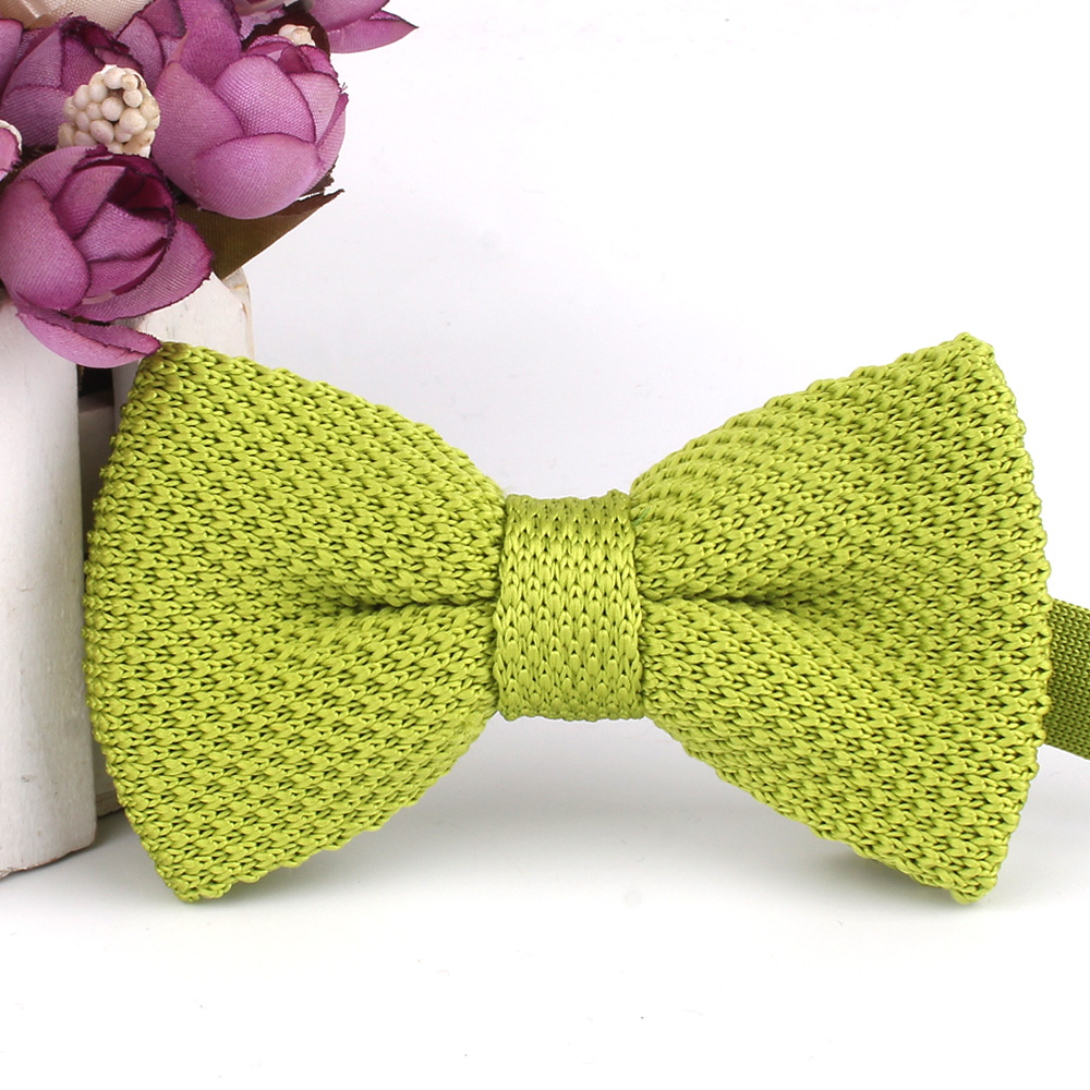 Neue Männer Solide Strick Bowt – Bow Tie Pre Tied Bewertung und Preis