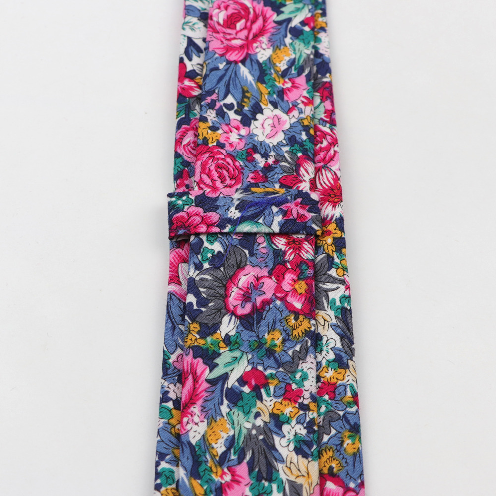 Baumwoll-Blumen-Krawatte für H – Skinny Tie Men Bewertung und Preis