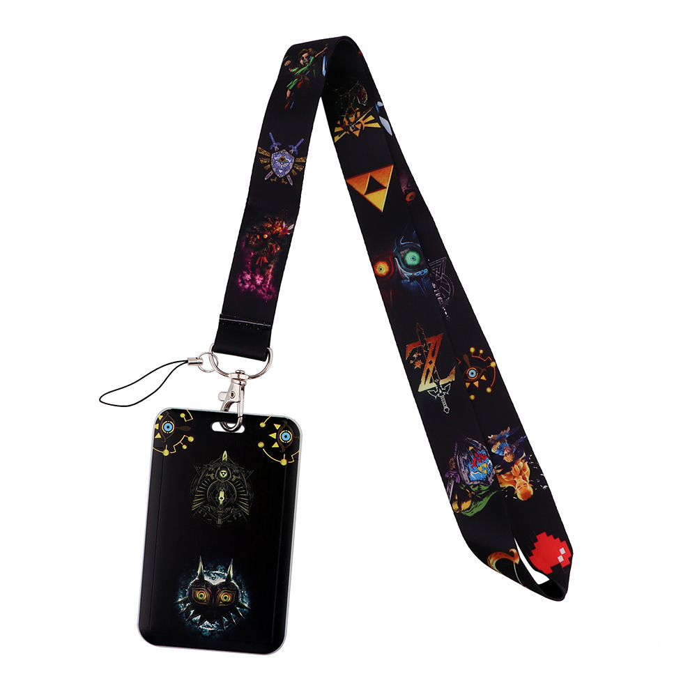 Cartoon-Spiel-Schlüsselbänder  – Lanyard Badge Holder Bewertung und Preis